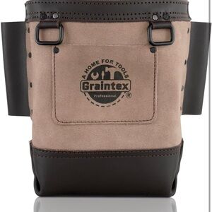 Professional Tan and Black Tool Bag